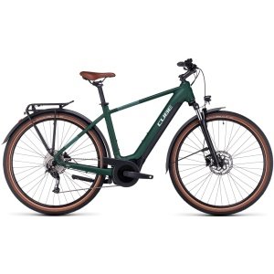 Elektrinis dviratis Cube Touring Hybrid ONE 500 darkgreen'n'green 2023-50 cm / S