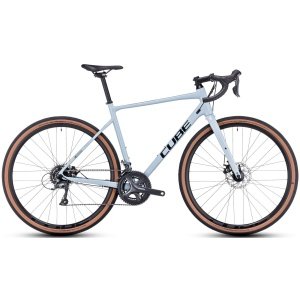 Dviratis Cube Nuroad skygrey'n'black 2023-53 cm / S