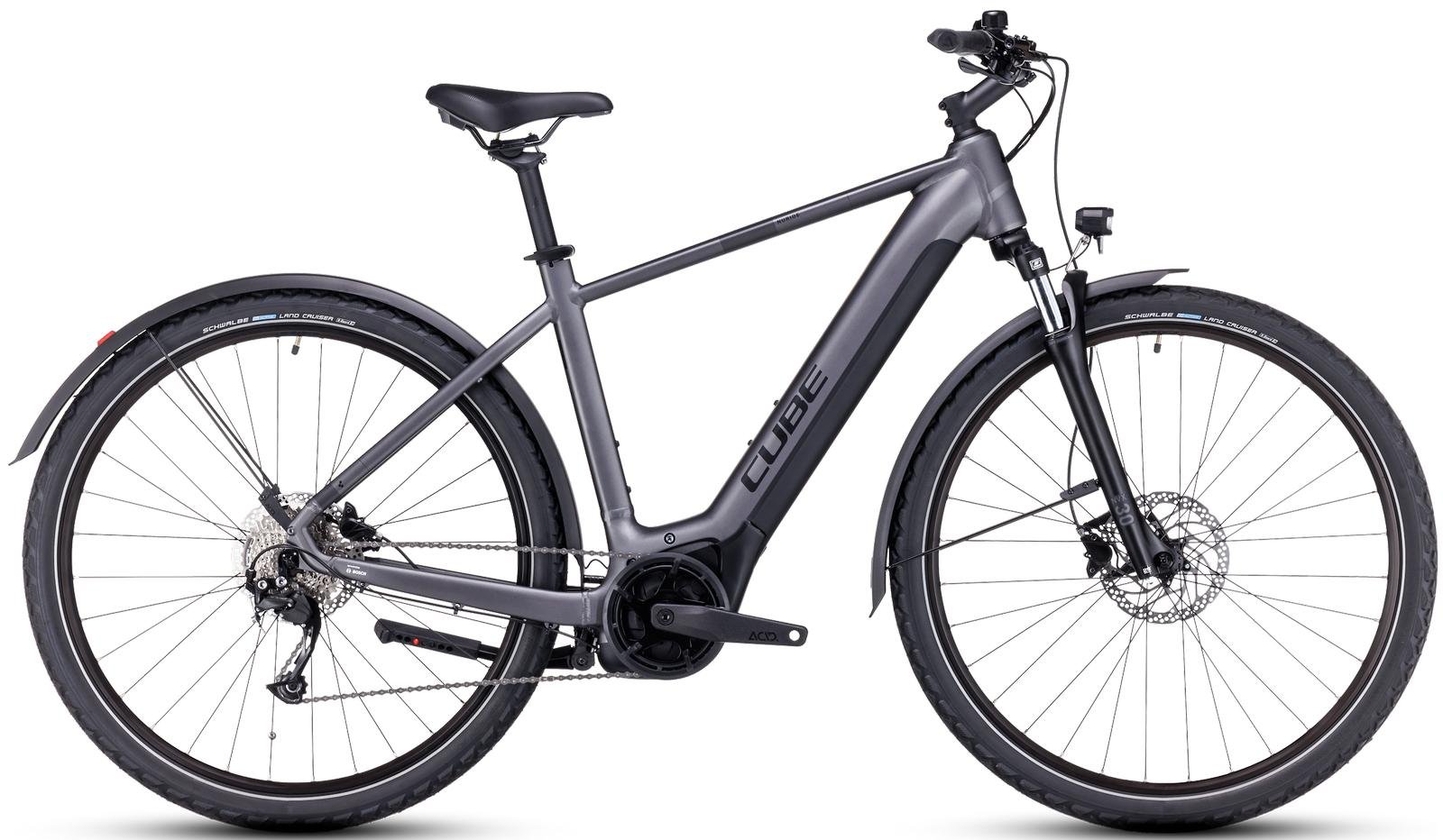 Elektrinis dviratis Cube Nuride Hybrid Performance 625 Allroad graphite'n'black 2023-62 cm / XL