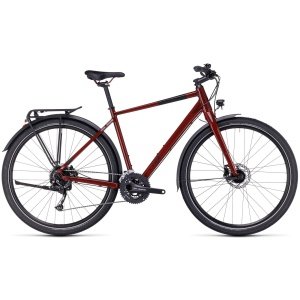 Dviratis Cube Travel mirrorred'n'black 2023-46 cm / XS