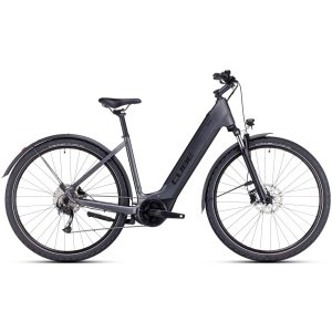 Elektrinis dviratis Cube Nuride Hybrid Performance 500 Allroad Easy Entry graphite'n'black 2023-50 cm / S