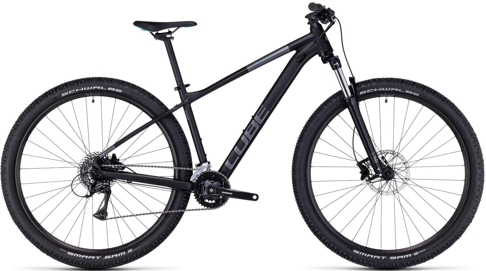 Dviratis Cube Aim Race 29 black'n'azure 2023-24" / 29 / XXL