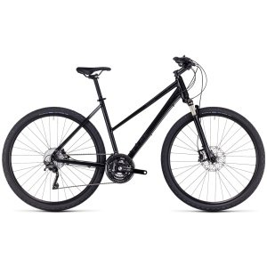 Dviratis Cube Nature SLX Trapeze grey'n'black 2023-46 cm / XS