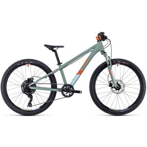 Dviratis Cube Acid 240 Disc green'n'orange 2023
