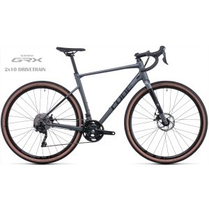 Dviratis Cube Nuroad Pro inkgrey'n'black 2022-53 cm / S