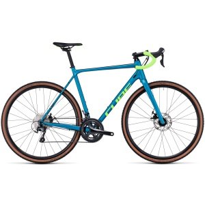 Dviratis Cube Cross Race flashpetrol'n'green 2023-53 cm