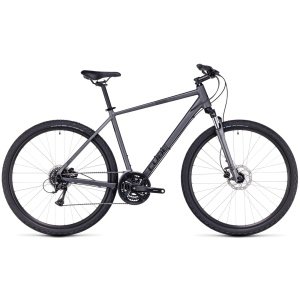 Dviratis Cube Nature graphite'n'black 2023-50 cm / S