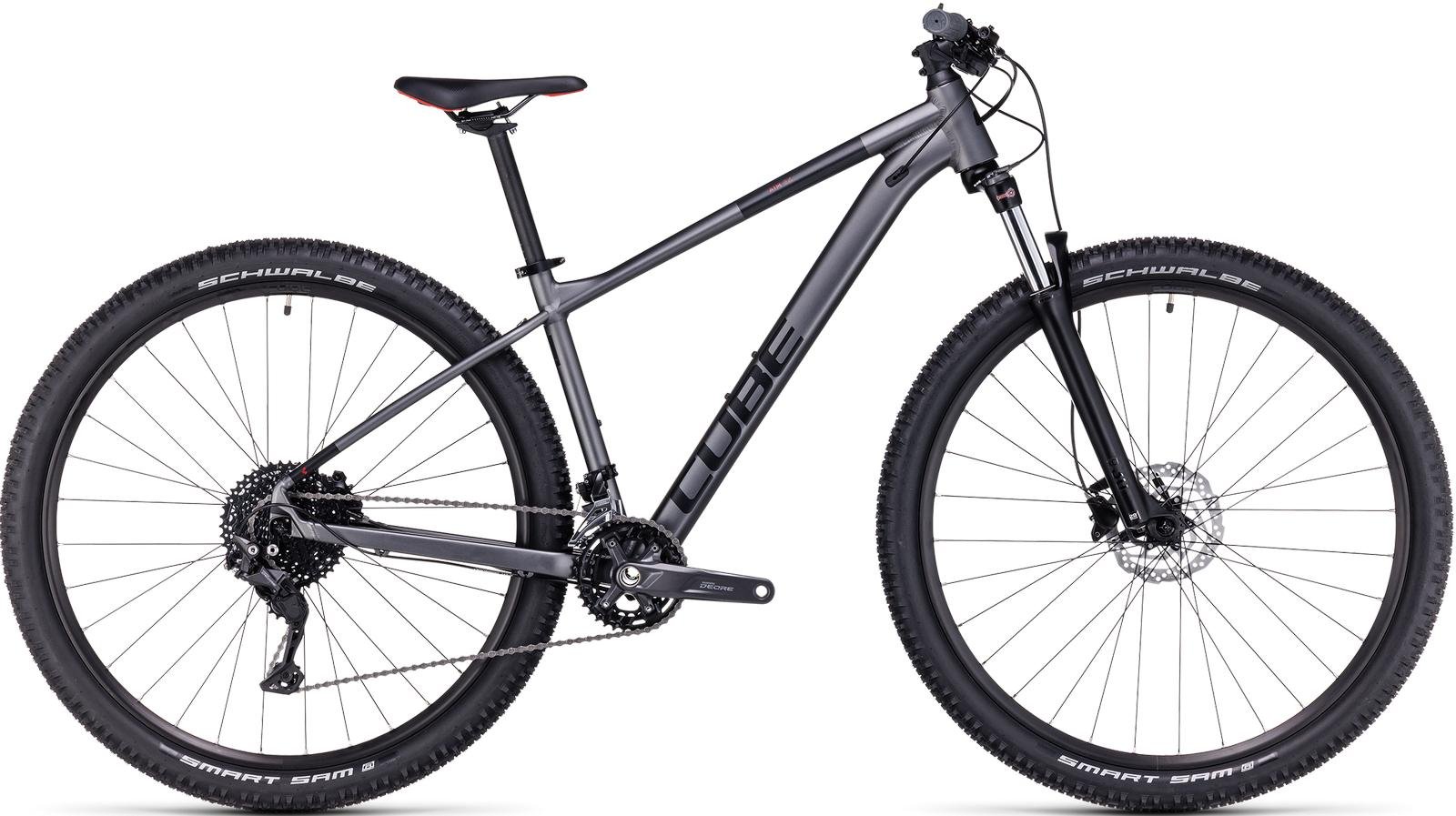 Dviratis Cube Aim EX 29 grey'n'red 2023-20" / 29 / L