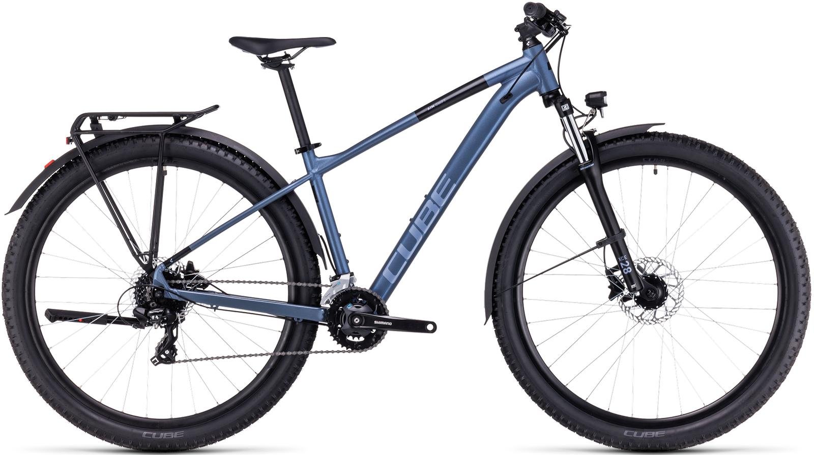 Dviratis Cube Aim Allroad 29 navyblack'n'blue 2023-22" / 29 / XL