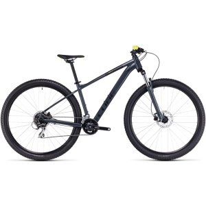 Dviratis Cube Aim Pro 27.5 grey'n'flashyellow 2023-14" / 27.5 / XS