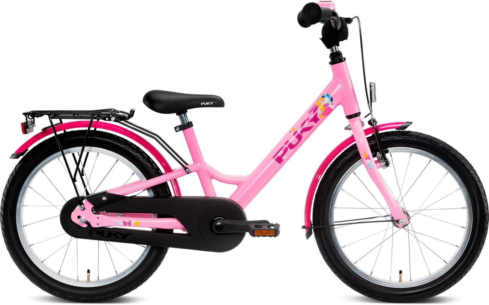 Dviratis PUKY YOUKE 18-1 Alu rose