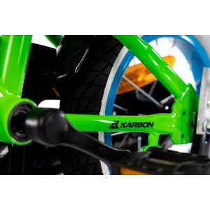 Dviratis Karbon Niki 12 green-blue