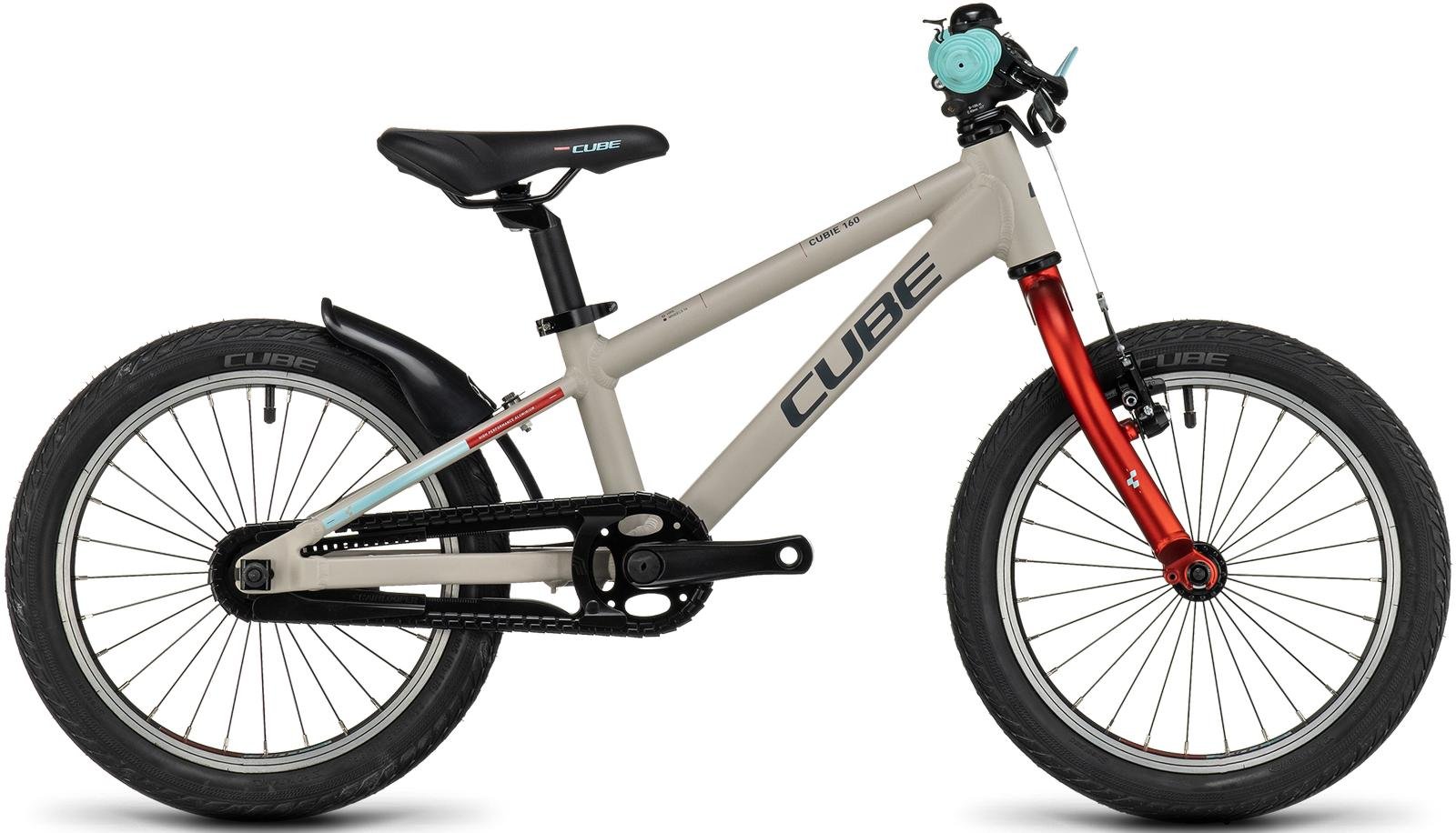 Dviratis Cube Cubie 160 RT grey'n'red 2023