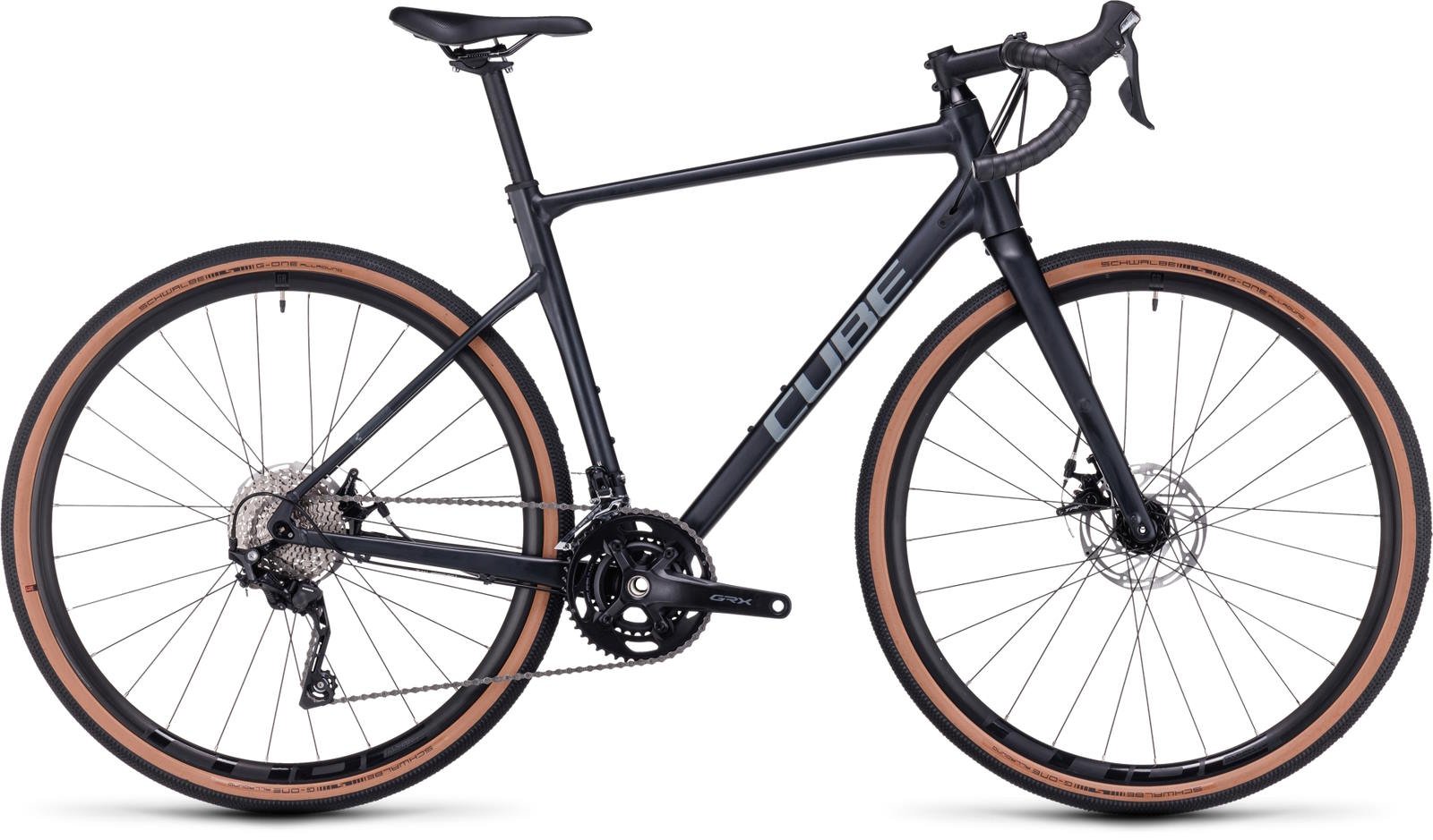 Dviratis Cube Nuroad Pro metalblack'n'grey 2023 / M