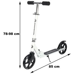 Paspirtukas HyperMotion Rockster white