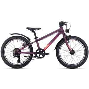 Dviratis Cube Acid 200 Allroad purple'n'orange 2023