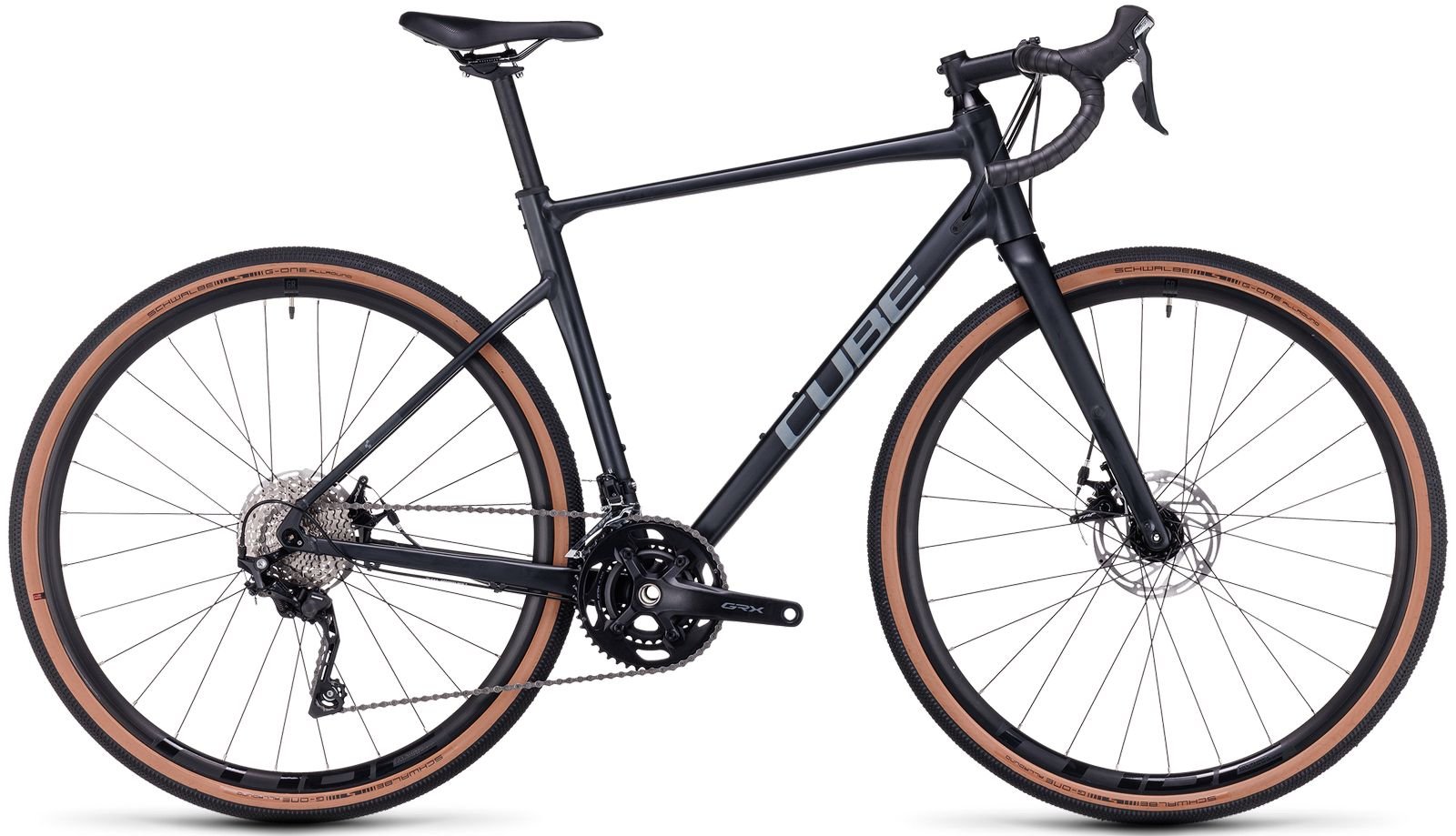 Dviratis Cube Nuroad Pro metalblack'n'grey 2023 / L