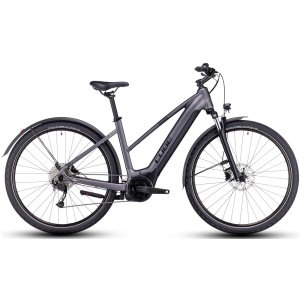 Elektrinis dviratis Cube Nuride Hybrid Performance 625 Allroad Trapeze graphite'n'black 2023-46 cm / XS