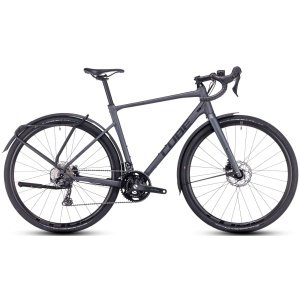 Dviratis Cube Nuroad Race FE grey'n'black 2023