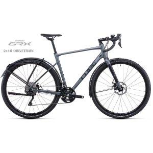 Dviratis Cube Nuroad Pro FE inkgrey'n'black 2022-53 cm / S