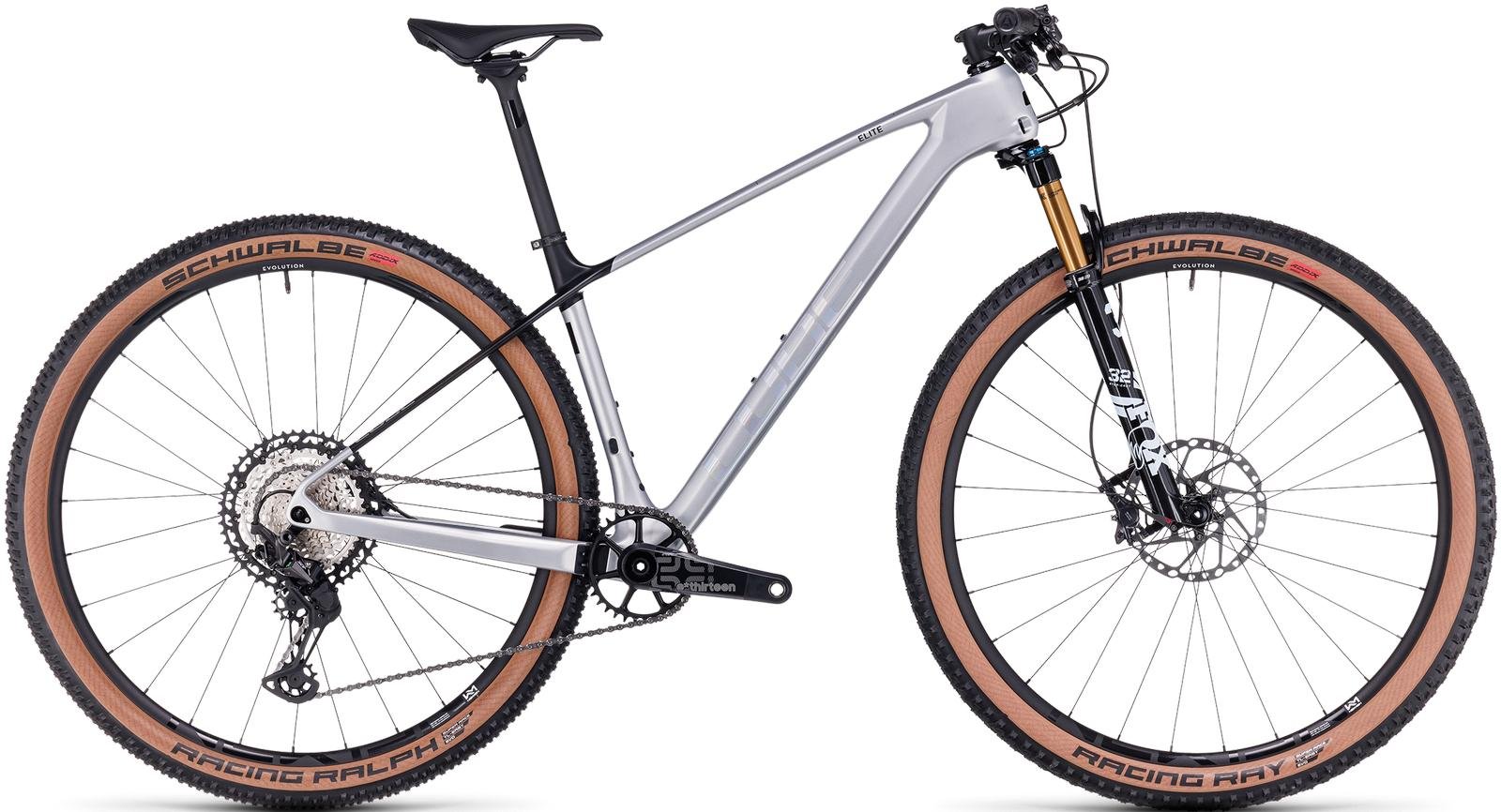 Dviratis Cube Elite C:62 Pro 29 silver'n'carbon 2023-20" / 29 / L